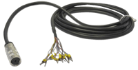 Process Sensors Pyrometer Connection Cable, AL/AM/AU/AV